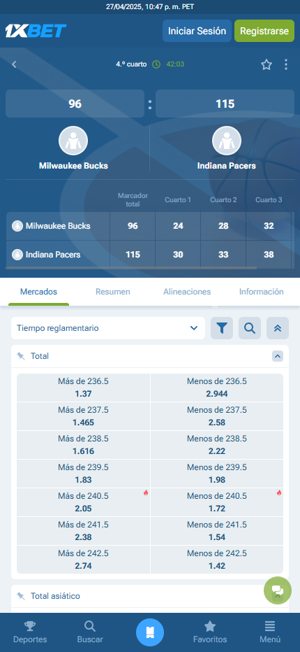 1xbet apuestas
