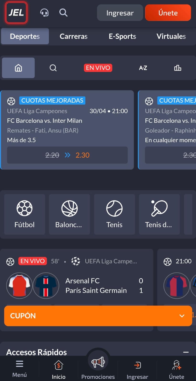 Homepage JEL 