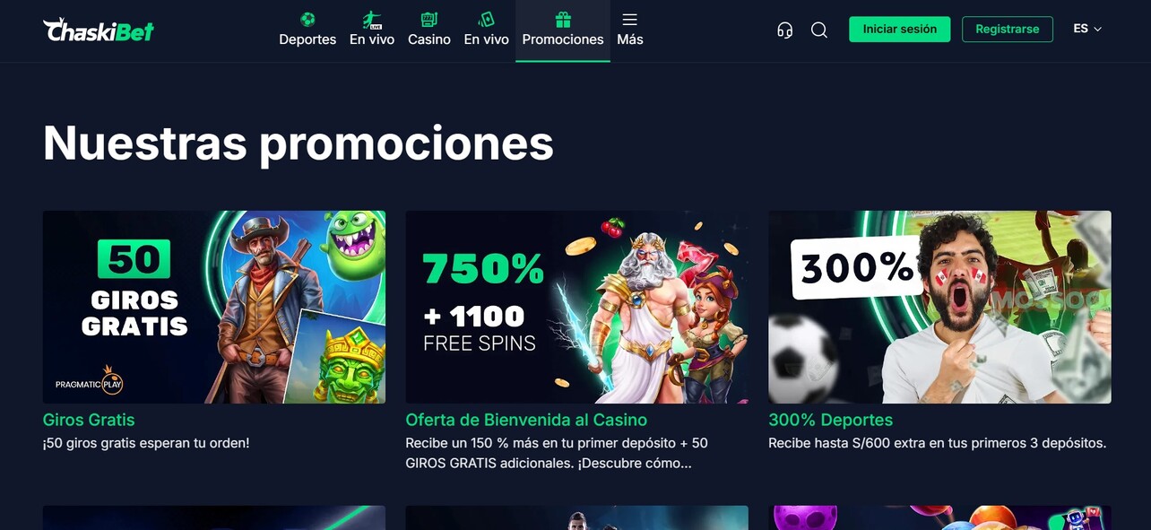 Promociones Chaskibet 