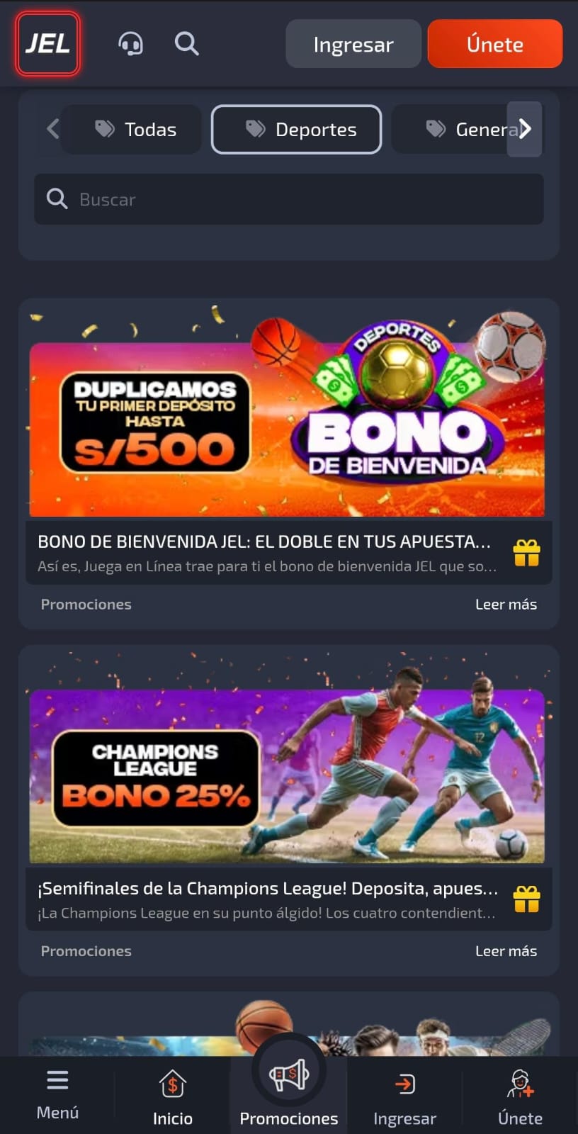 Promociones JEL