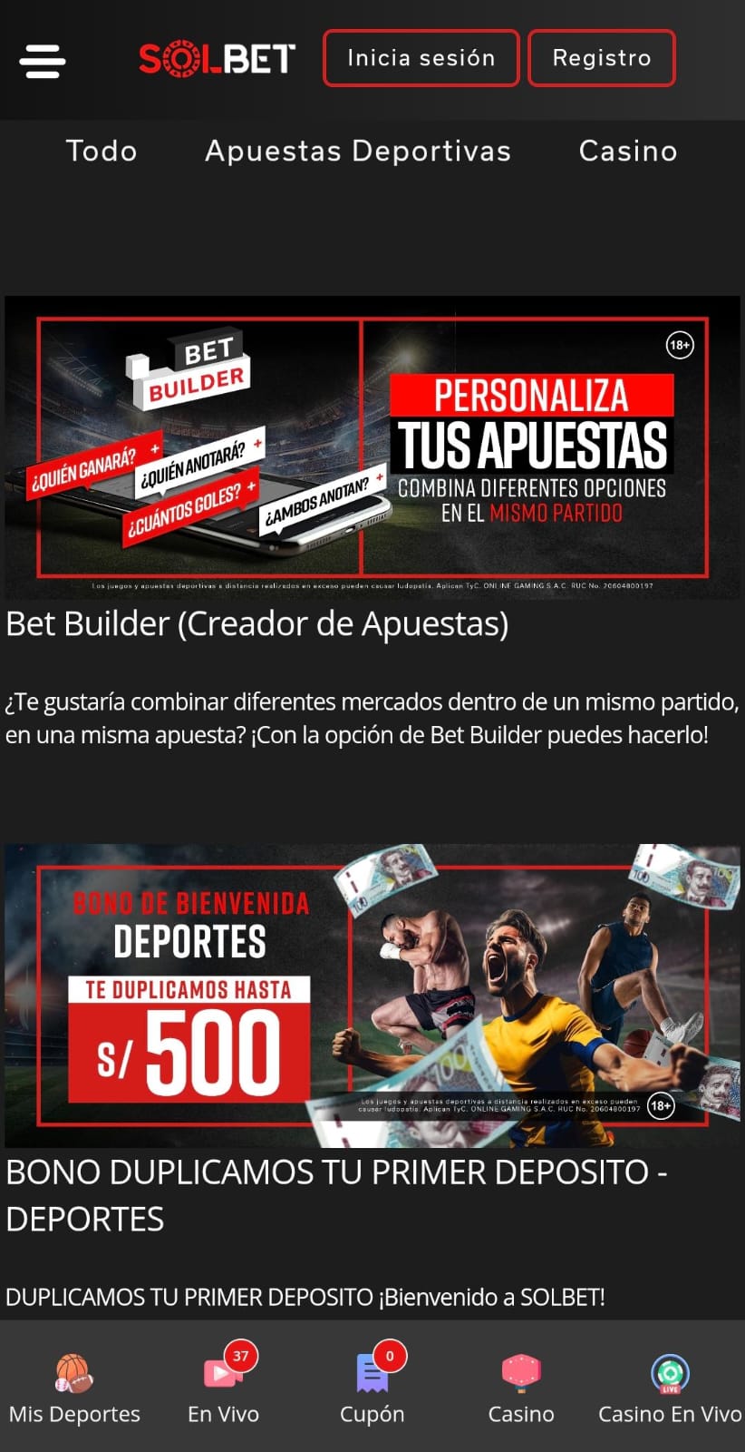 Promociones Solbet