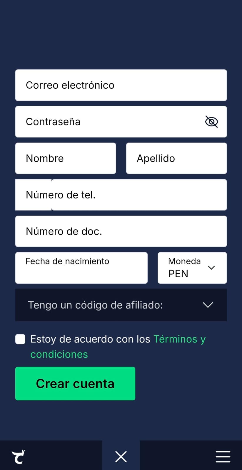 Registro Chaskibet