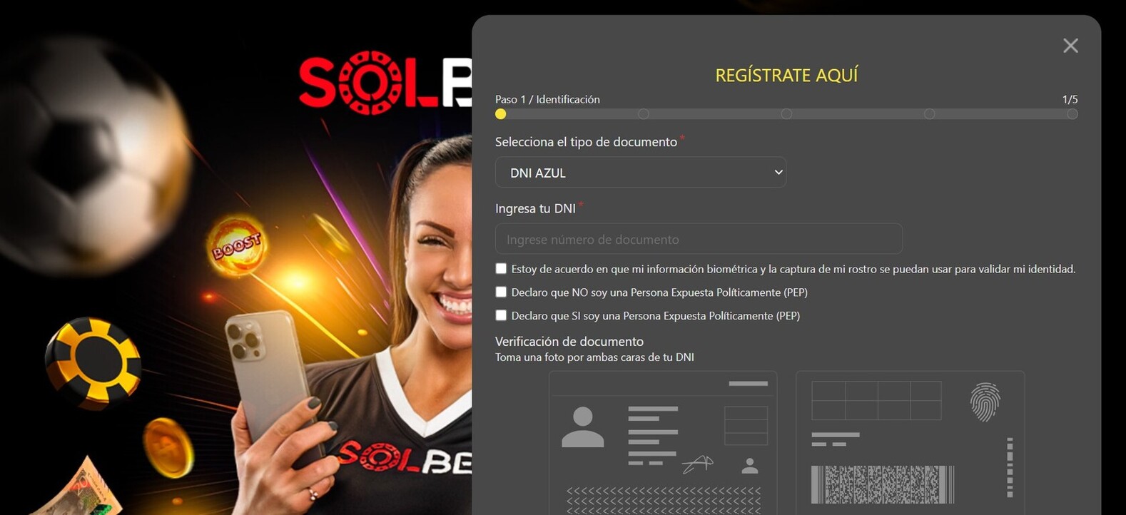 Registro Solbet 
