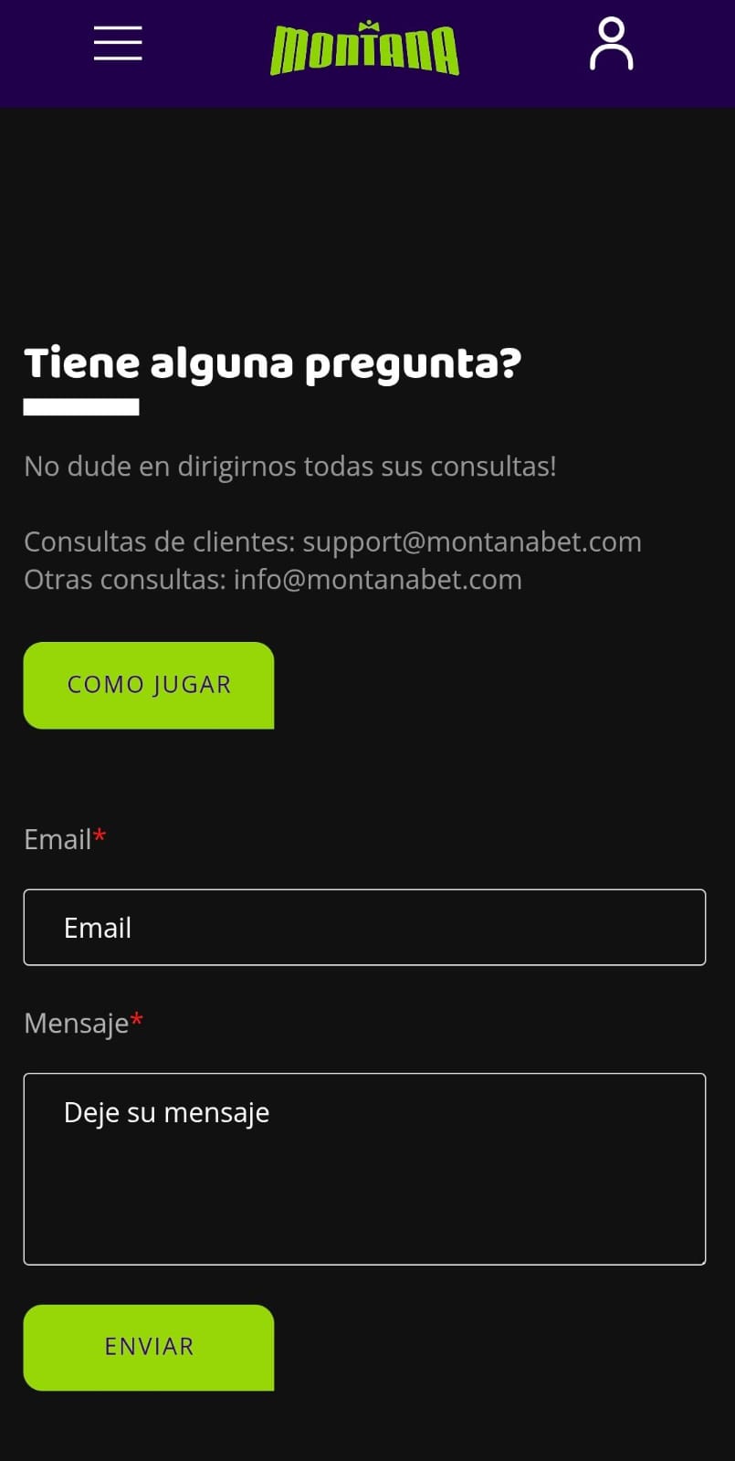 Contacto Montana