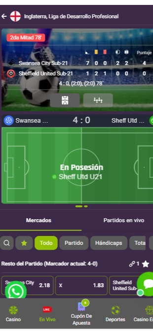 Apuestas en Vivo Bonanzabet 
