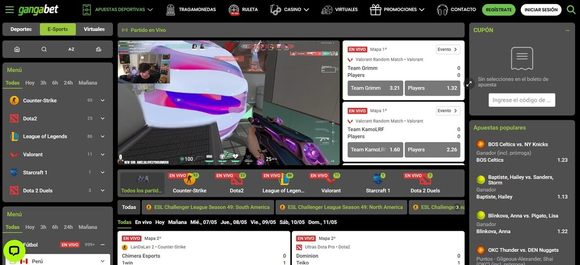 Ganagabet en Vivo
