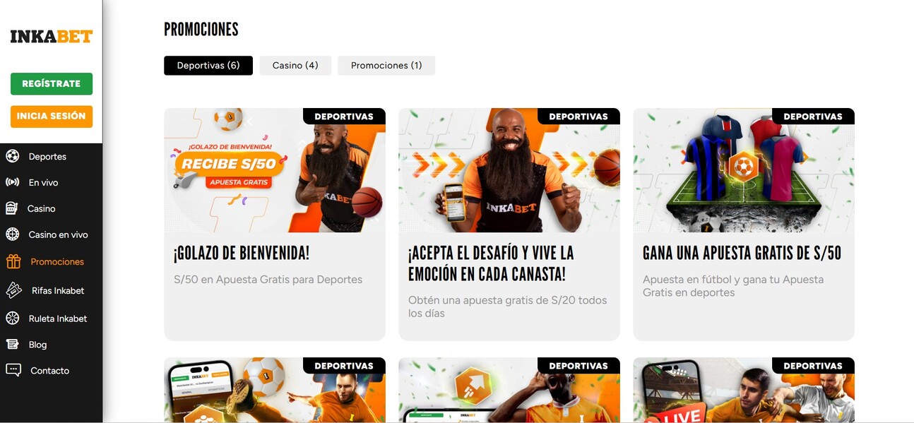 Promociones Inkabet