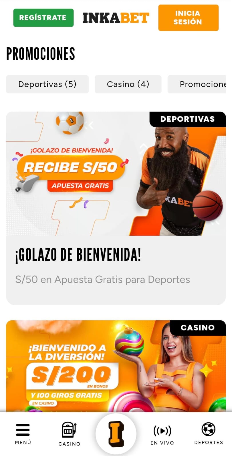 Promociones Inkabet