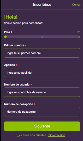 Bonanzabet Registro