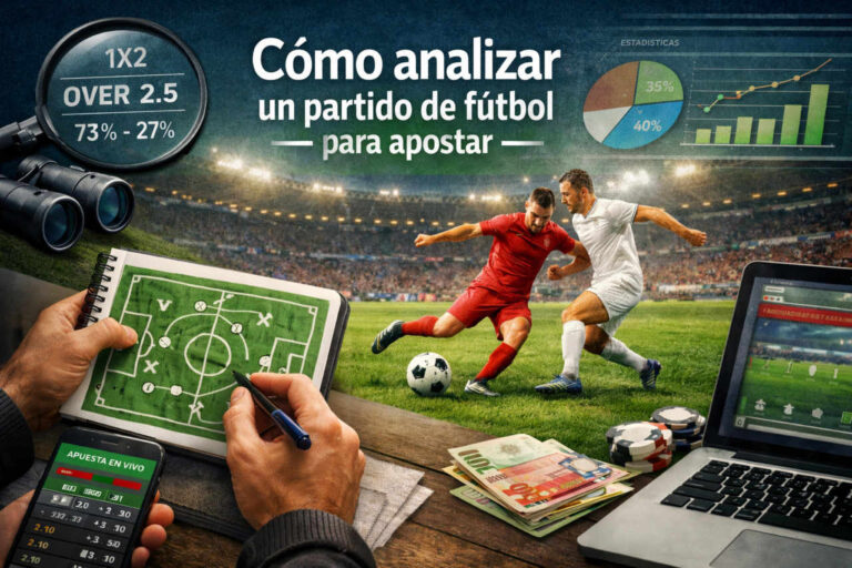 Cómo analizar un partido de fútbol para apostar en Perú