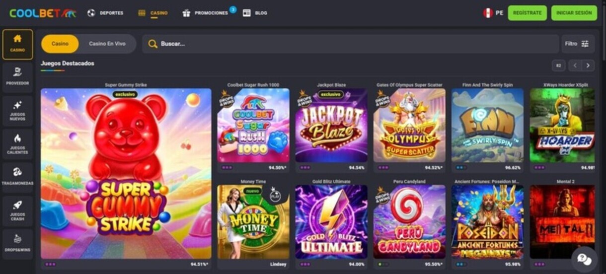 Coolbet Peru Casino Pagina Principal pc