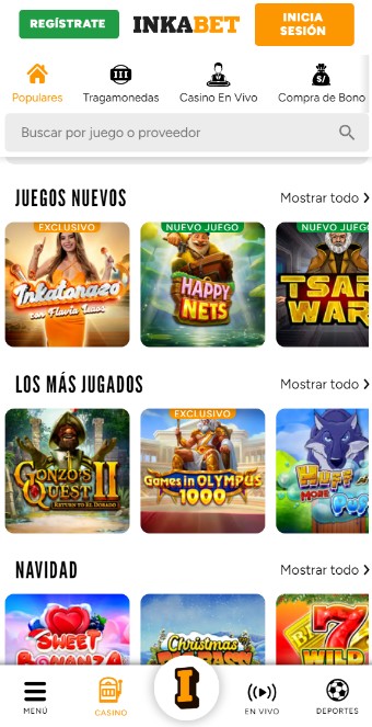 Inkabet Casino Peru Pagina Principal