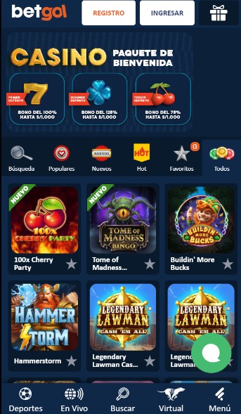 Tubetgol Casino Peru Pagina Principal