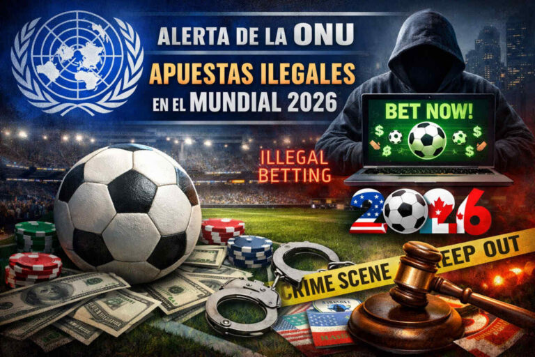 Apuestas ilegales en Mundial 2026