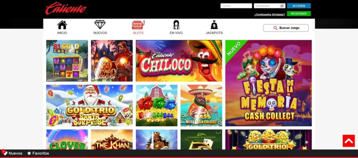 Slots Casino Caliente Peru pc