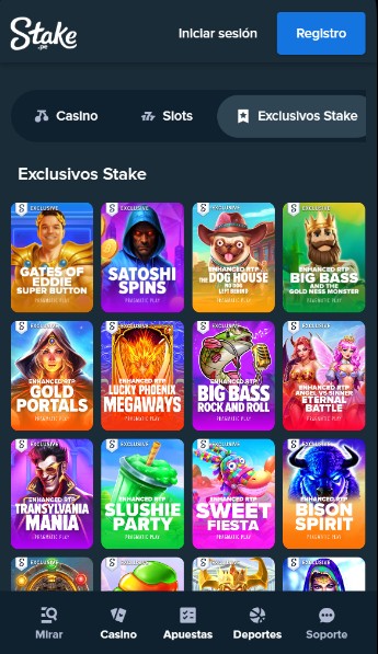 Stake Peru Casino Exclusivos