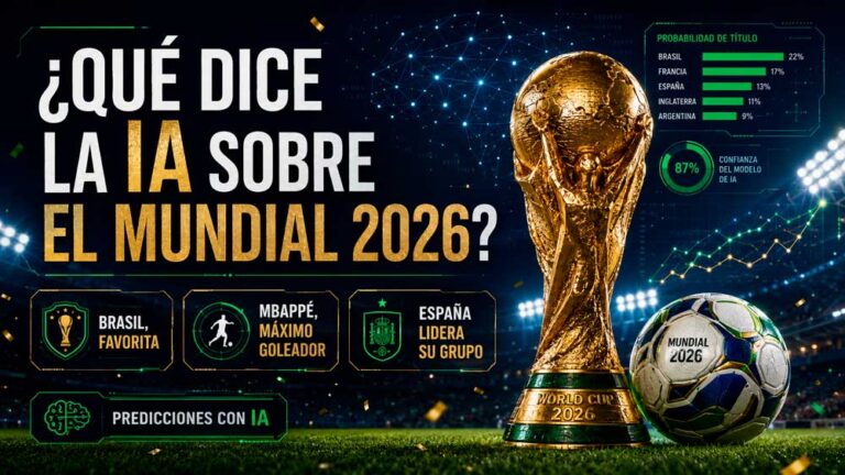 La IA predice resultados del Mundial