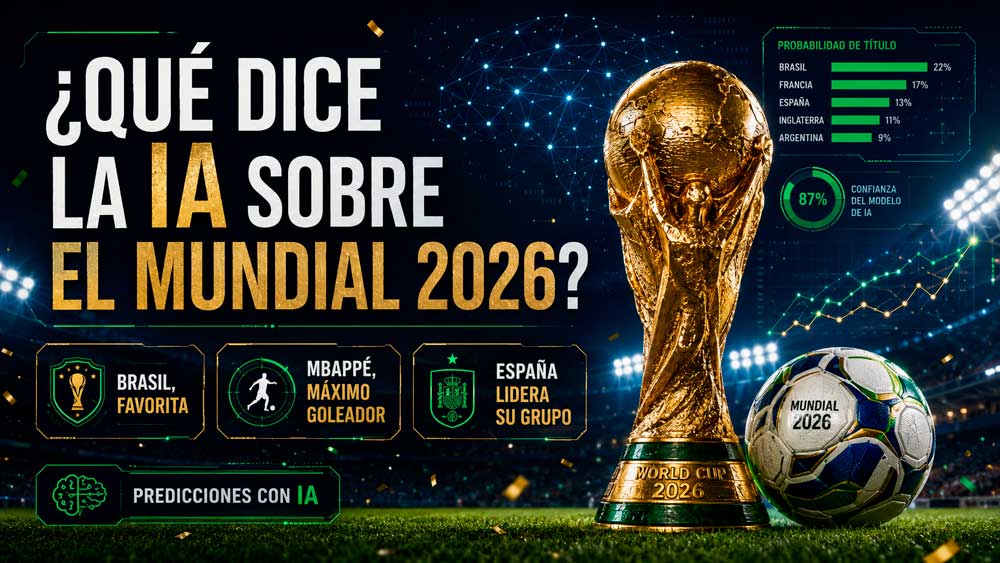 La IA predice resultados del Mundial