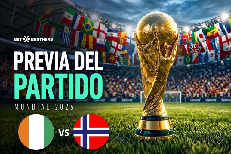 Enfrentamiento de dieciseisavos de final entre Costa de Marfil vs Noruega.