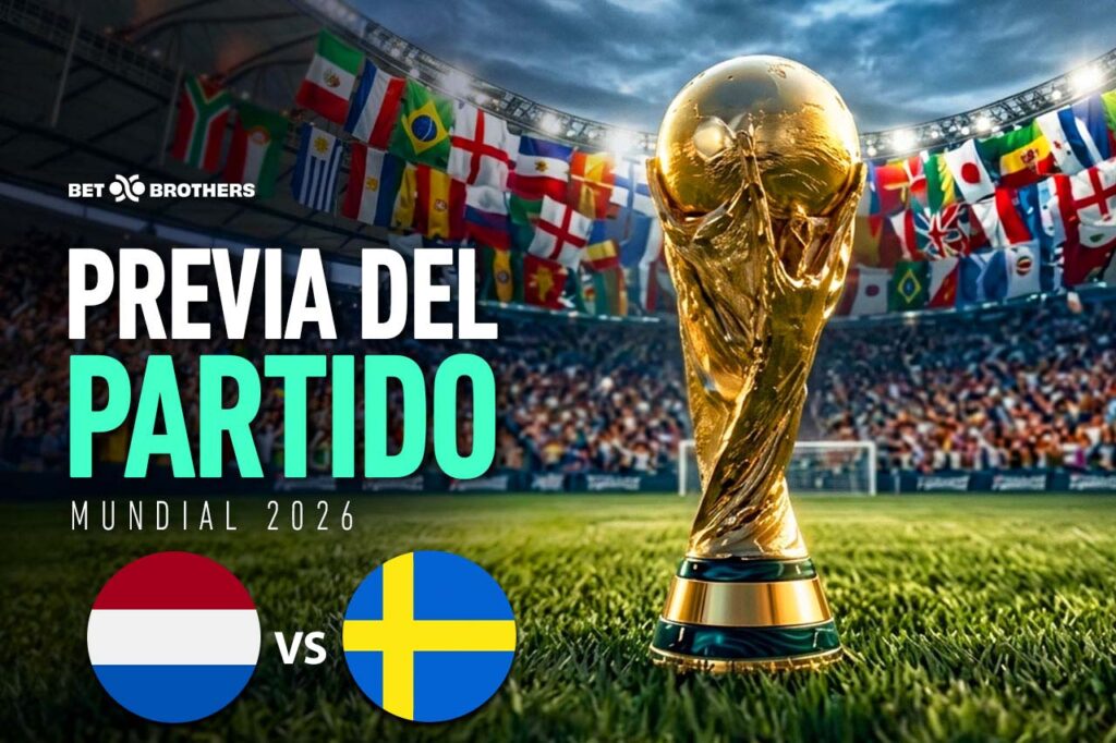 Duelo de fase de grupos entre Países Bajos vs Suecia.
