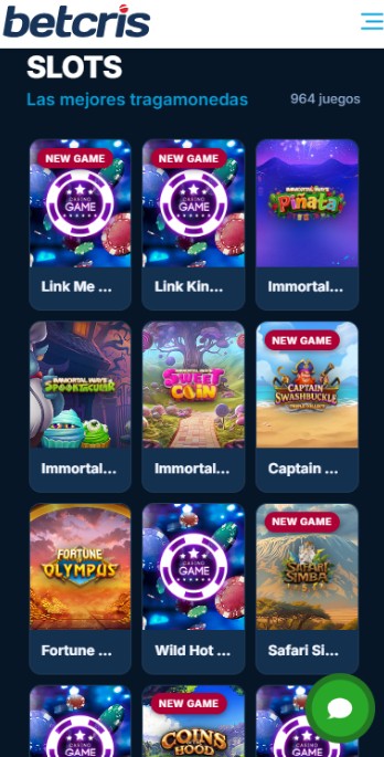 Betcris Casino Slots Perú