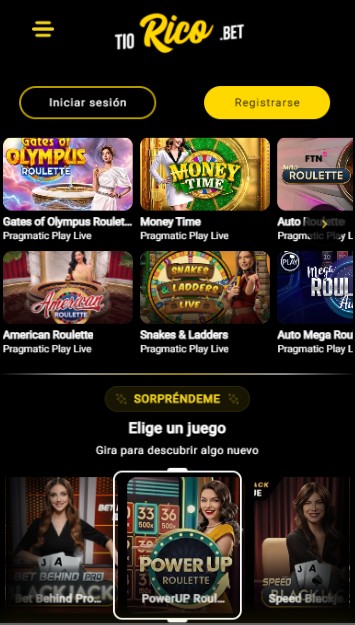 casino en vivo Tiorico Perú