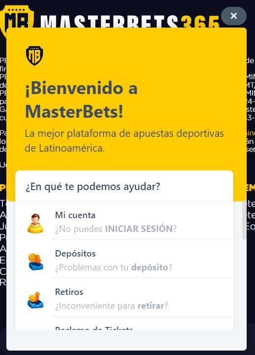 chat ne vivo Misterbets365 peru