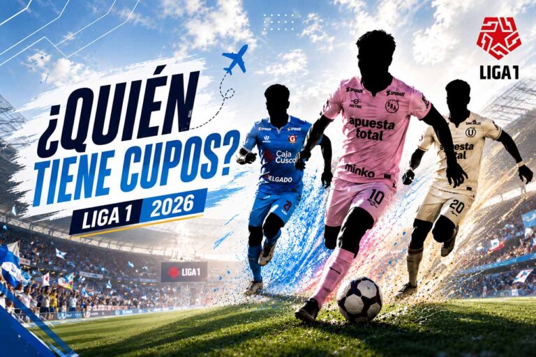 Cupos de extranjeros disponibles en la Liga 1 2026