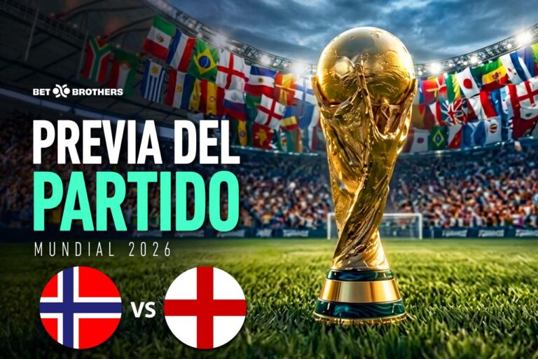 Enfrentamiento de cuartos de final entre Noruega y Inglaterra.