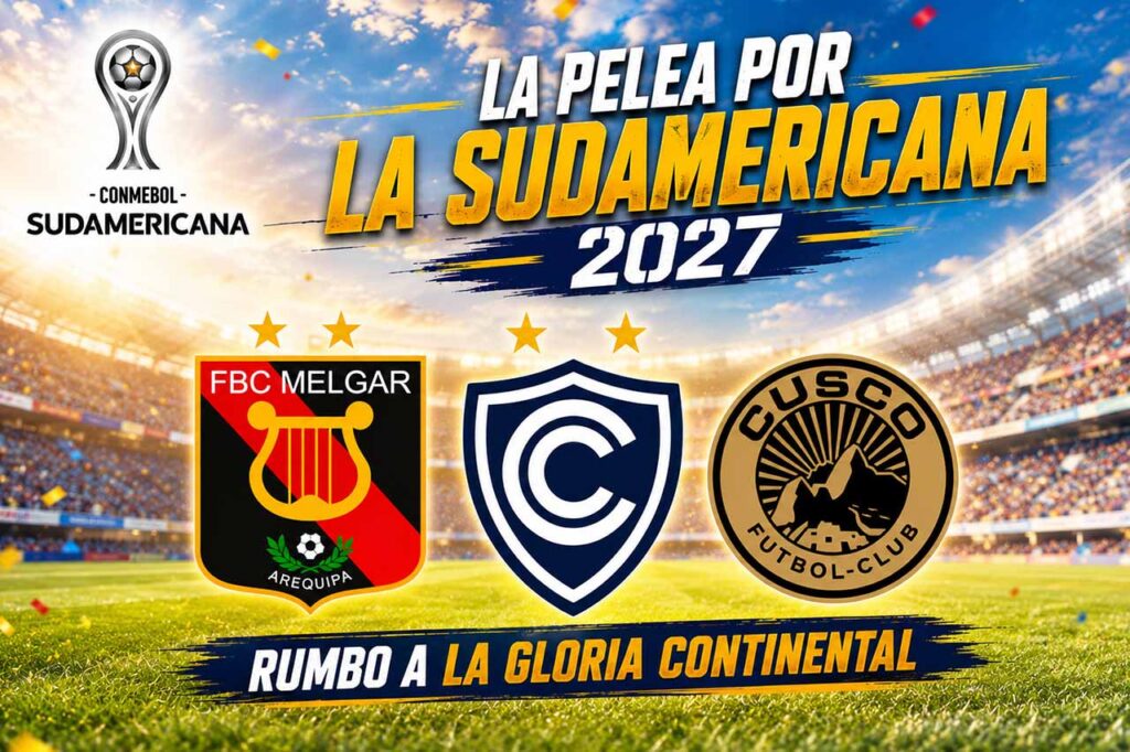 Equipos peruanos en la pelea por la Copa Sudamericana 2027