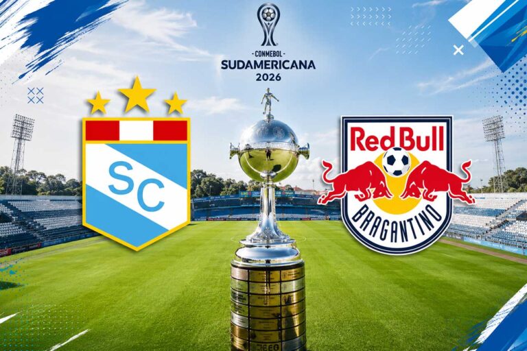 Sporting Cristal vs Bragantino por la Copa Sudamericana 2026