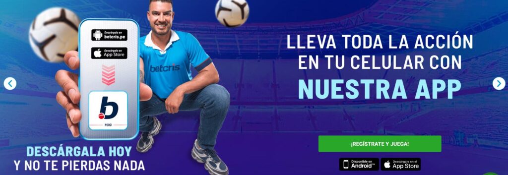 app Betcris Peru