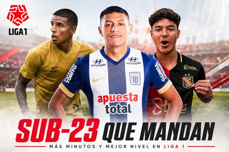 Peruanos Sub-23 con mejor rendimiento y más minutos en Liga 1 2026