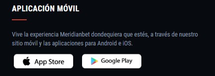 Meridianbet Perú Apps