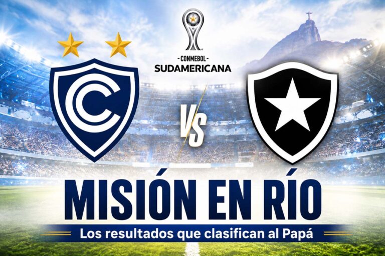 Qué necesita Cienciano para eliminar a Botafogo en Brasil