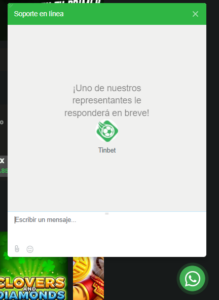 Whatsapp tinbet Perú