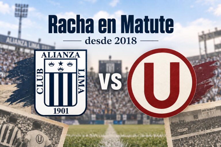 Alianza Lima y Universitario frente a frente por su racha histórica en Matute desde 2018