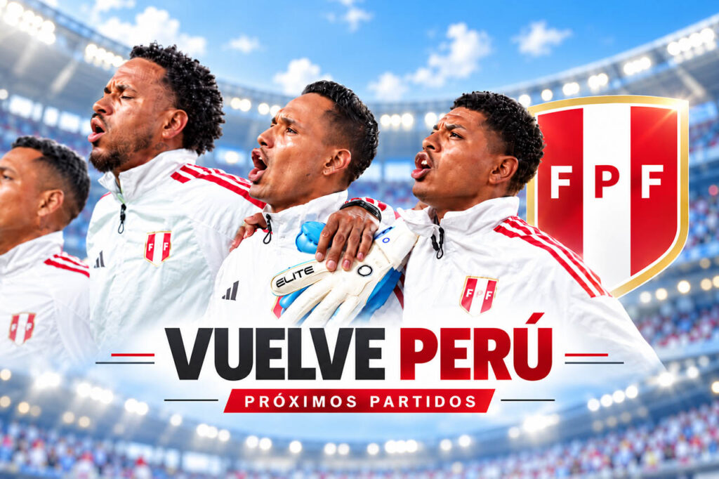 Amistosos y próximos partidos de la Bicolor en 2026