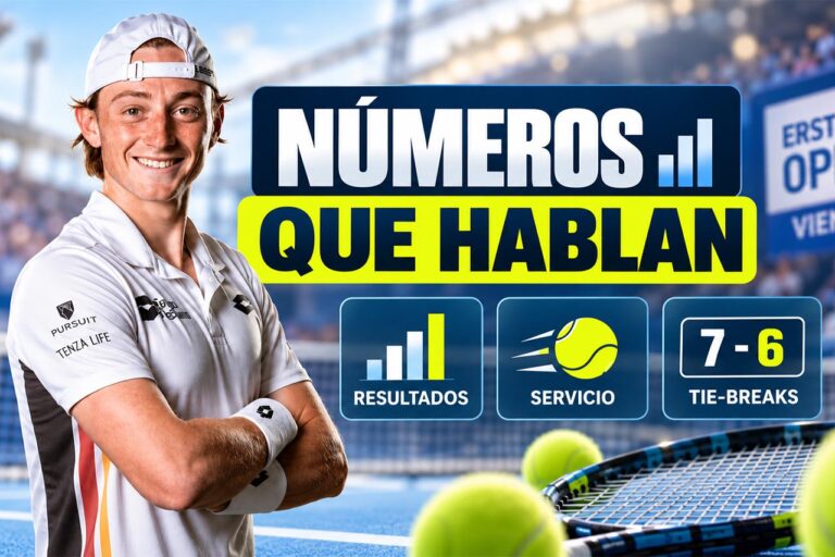 Ignacio Buse y sus estadísticas de servicio y tie-breaks en pista dura durante 2026